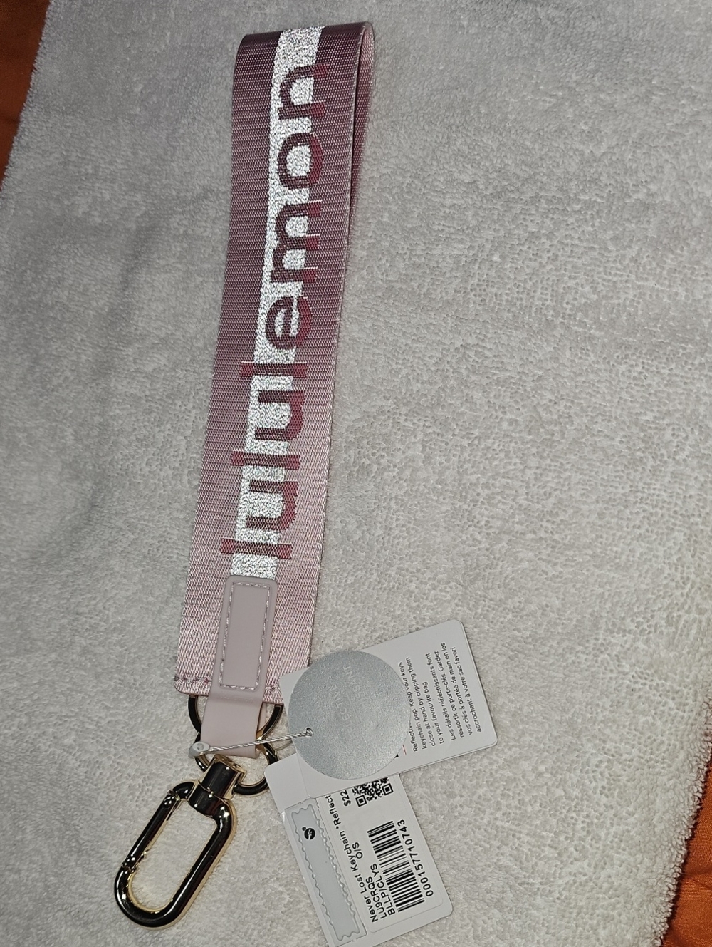 Lululemon Never Lost Ketchain Reflective!! Nwts, BLLP/CLYS!! Sold Out RARE
